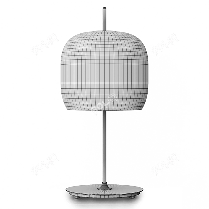 Modern Desk Lamp: Dantone Shade 3D model image 4