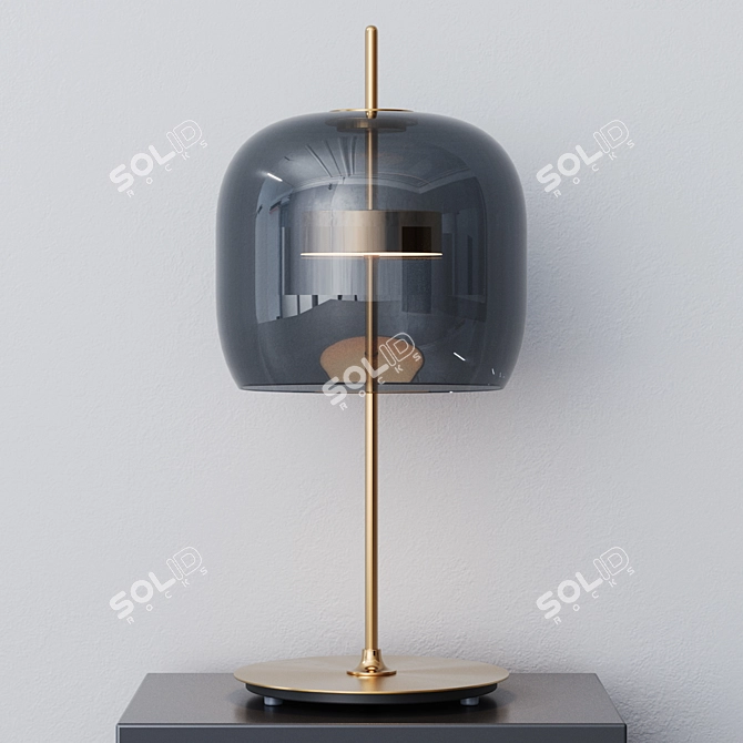 Modern Desk Lamp: Dantone Shade 3D model image 5