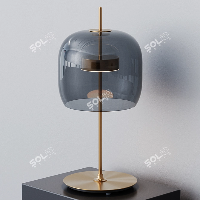 Modern Desk Lamp: Dantone Shade 3D model image 6