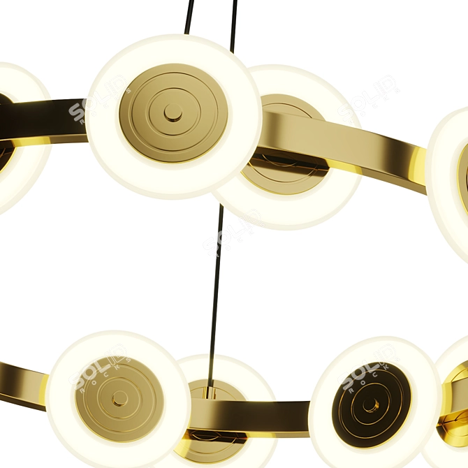 Elegant Samiya Chandelier 2015 Version 3D model image 2