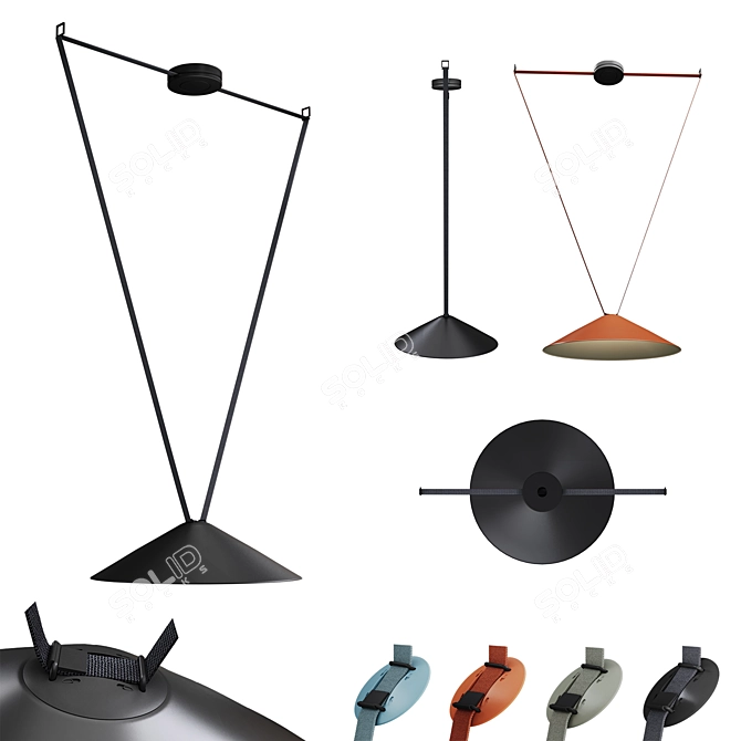 Versatile Vibia Lighting Toolkit 3D model image 7