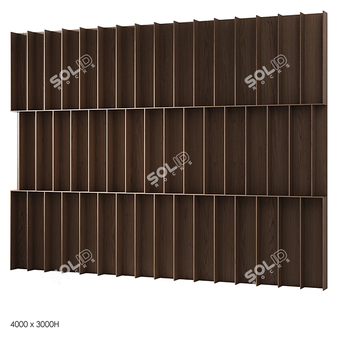 Wooden Decorative Panels | Smooth Models 3D model image 4