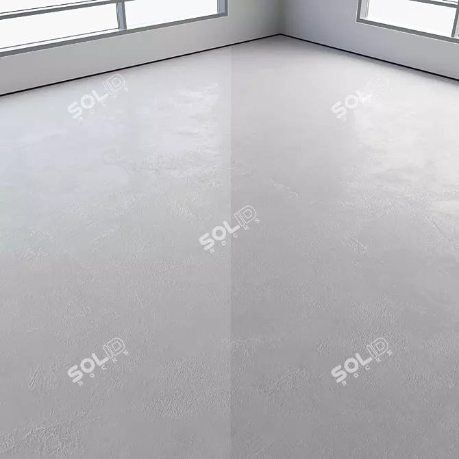  Polished Seamless Concrete Floor 3D model image 2