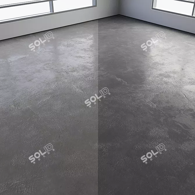  Polished Seamless Concrete Floor 3D model image 6