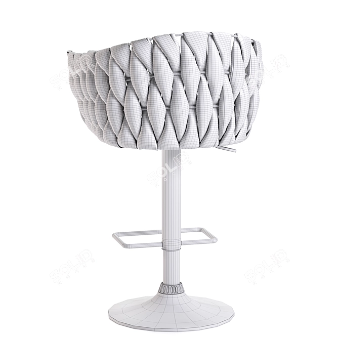 Dobrin Leon Metal Chair 9690 3D model image 4