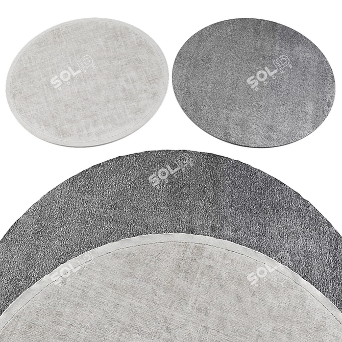 Luxury Rug Collection 459 3D model image 2