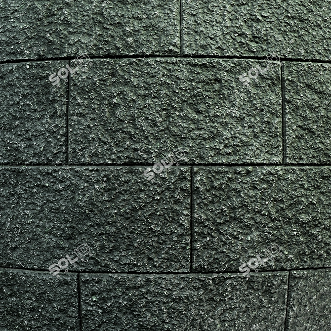  Sublime Cement Wall Textures Set 3D model image 5