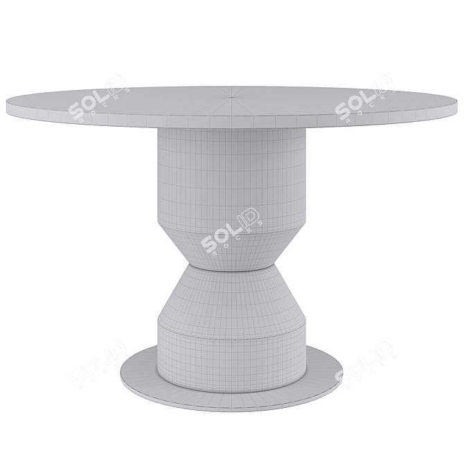  Elegant Baker Miley Table 3D model image 2
