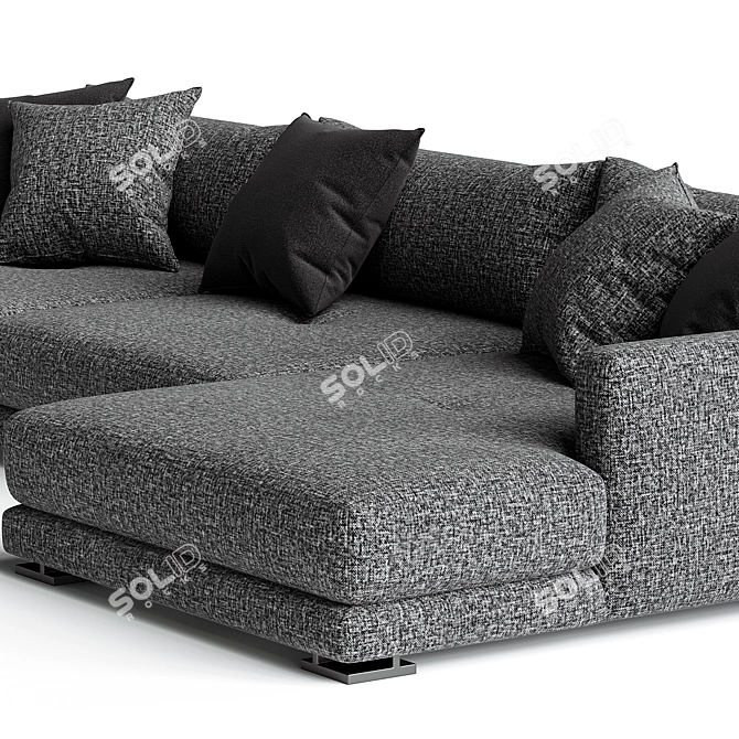 Bristol Sofa Minotti 3D Model 3D model image 2