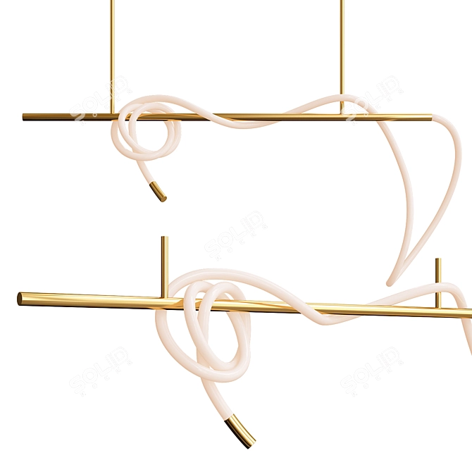 Illuminate Your Space with TracerBar 3D model image 1