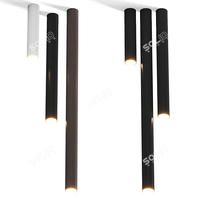 C Intra Lighting Ceiling Lamps 3D model image 1