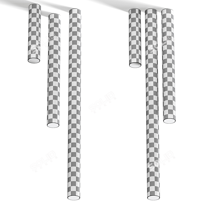 C Intra Lighting Ceiling Lamps 3D model image 2