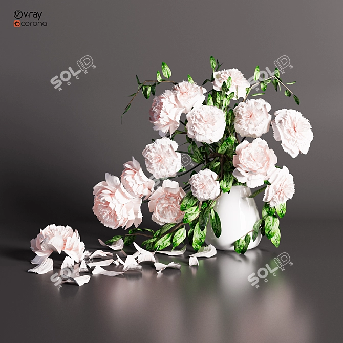 Flower 104 2015 Version 3D 3D model image 2