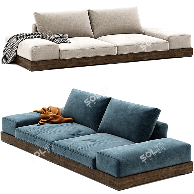 APPIANI Sofa 2017 Unique Design 3D model image 1