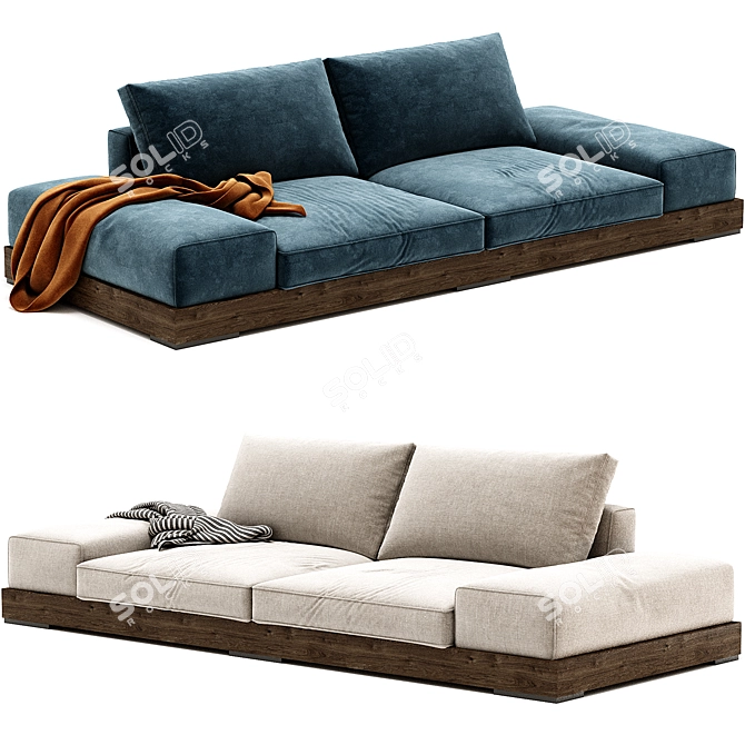 APPIANI Sofa 2017 Unique Design 3D model image 3