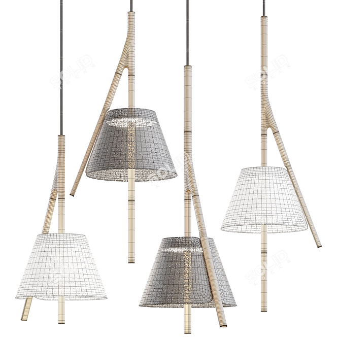 Cambo Pendant Lights by A Emotional Light 3D model image 3
