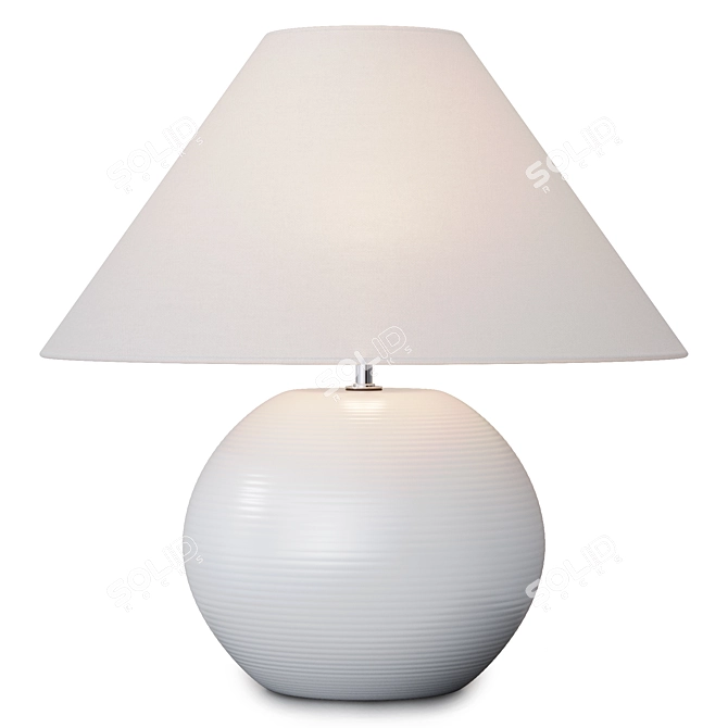 Elegant Table Lamp by Dantone 3D model image 2