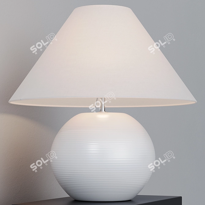 Elegant Table Lamp by Dantone 3D model image 5