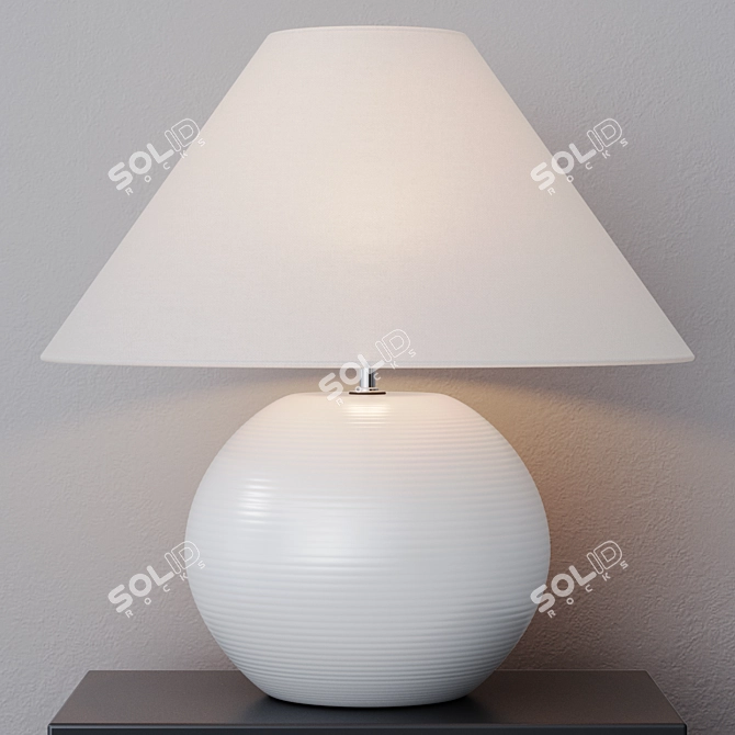 Elegant Table Lamp by Dantone 3D model image 7