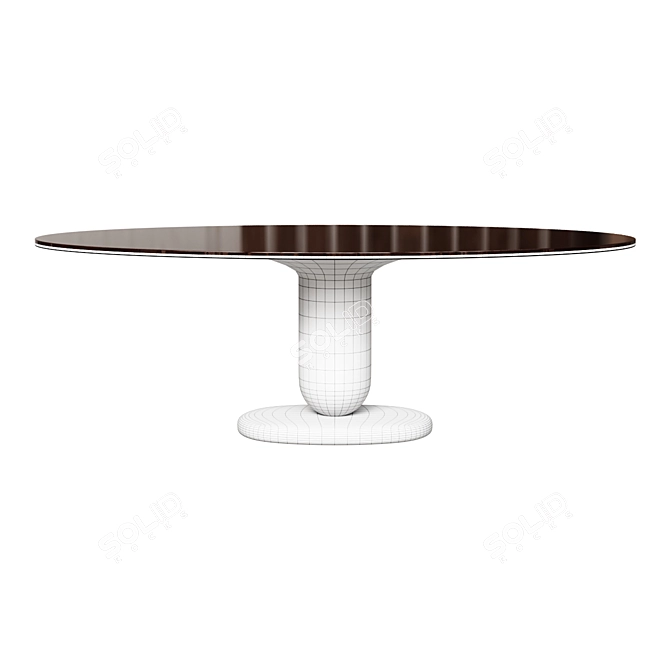 Explorer 5B 220 Multicolor Dining Table 3D model image 2