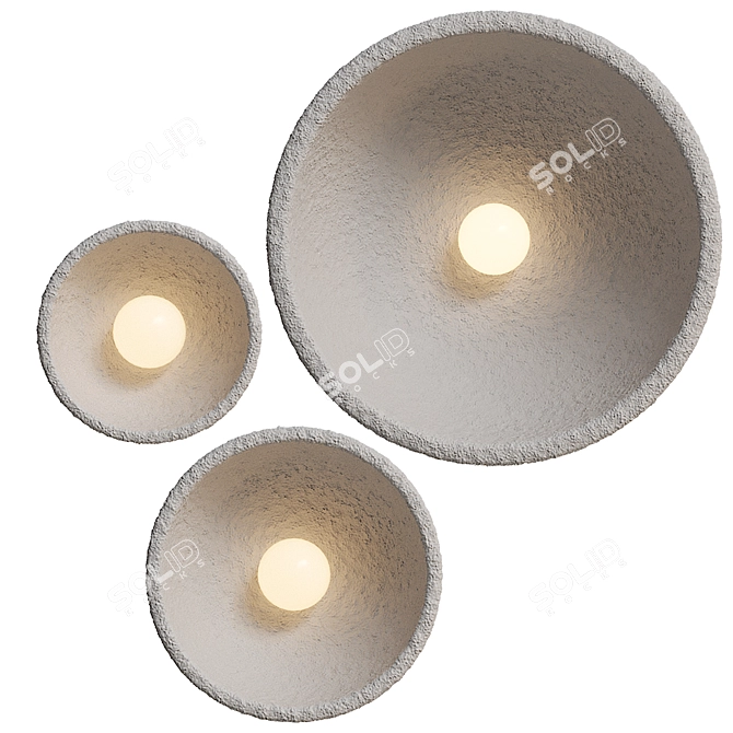 MODERN WALL LIGHT Lampatron EDMON 3D model image 2