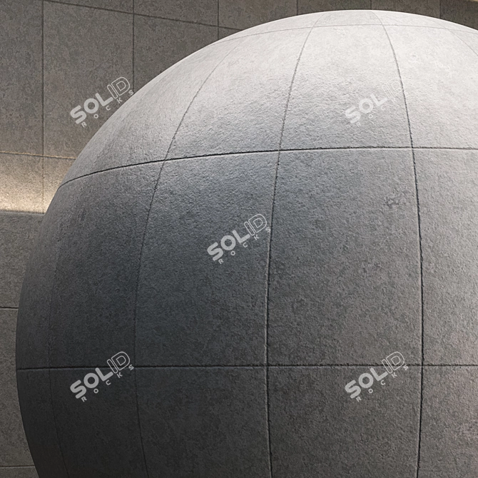 Seamless Concrete Material Pack 10 3D model image 3