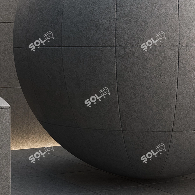 Seamless Concrete Material Pack 10 3D model image 4