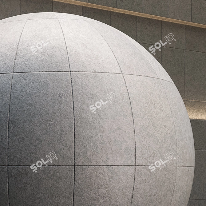 Seamless Concrete Material Pack 10 3D model image 6