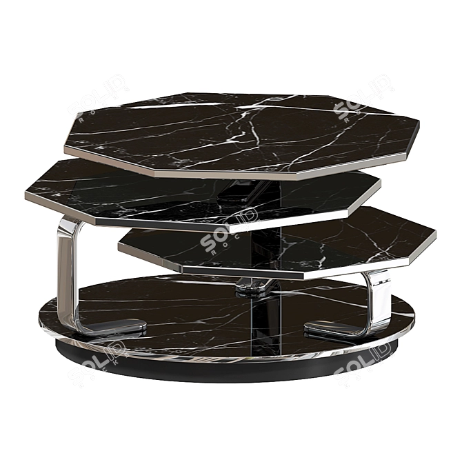 Modern Elegance: Batis 07 Coffee Table 3D model image 2