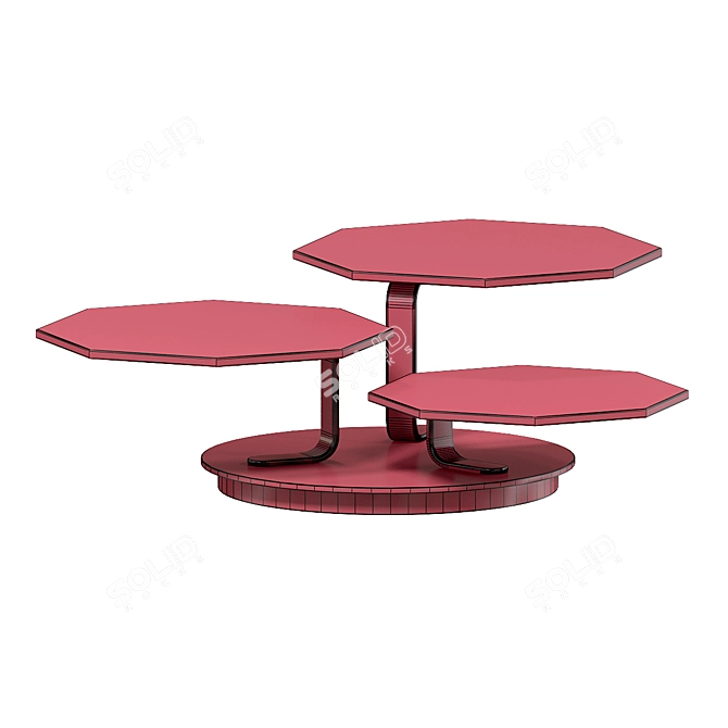 Modern Elegance: Batis 07 Coffee Table 3D model image 3