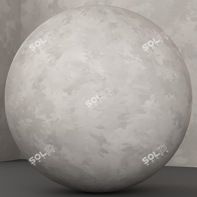 PBR Textured 3D Wall Panel 3D model image 3