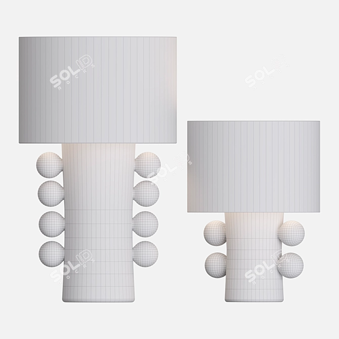 Kelly Wearstler Tigila Table Lamps 3D model image 2