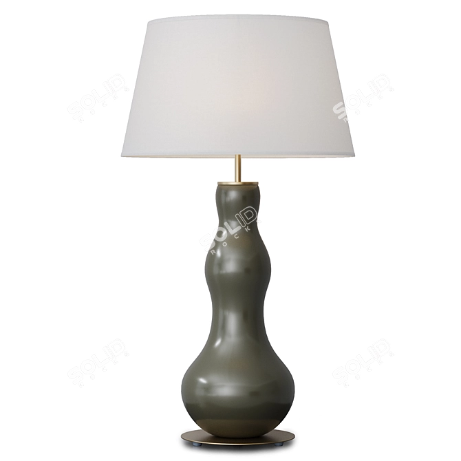 Elegant Desk Lamp: Melly 3D model image 1