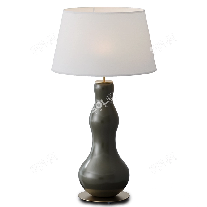 Elegant Desk Lamp: Melly 3D model image 2