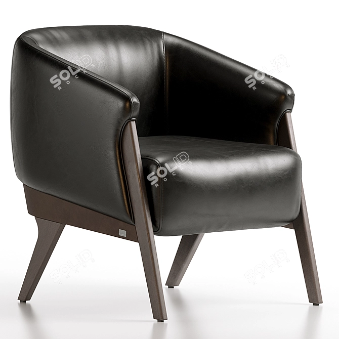 Modern Abra Armchair 2016 sleek 3D model image 3