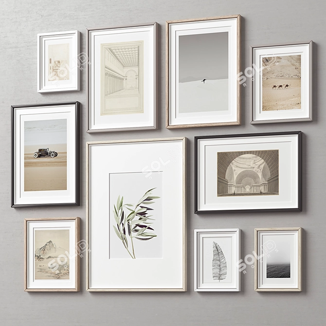 Multi Frame Collection - Variety Frames 3D model image 2