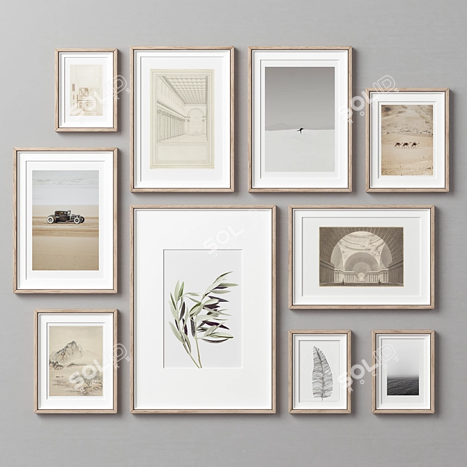 Multi Frame Collection - Variety Frames 3D model image 3