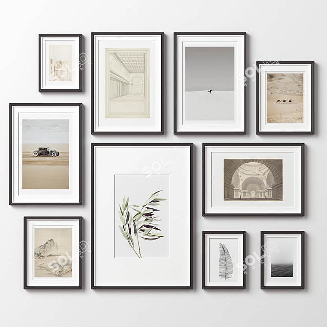 Multi Frame Collection - Variety Frames 3D model image 6