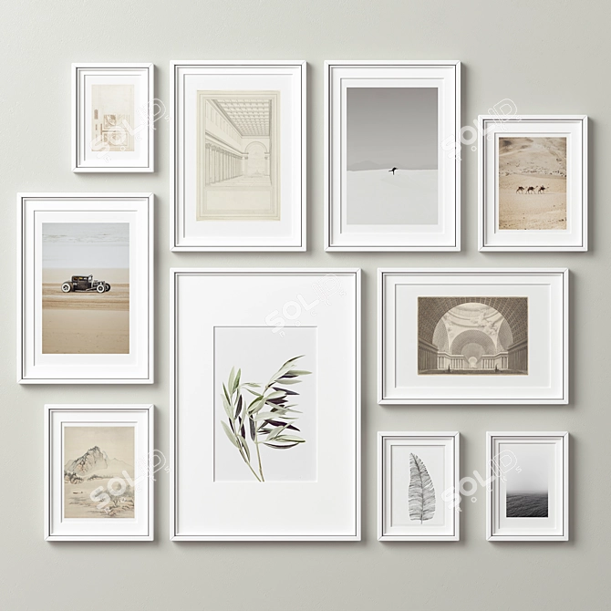 Multi Frame Collection - Variety Frames 3D model image 9