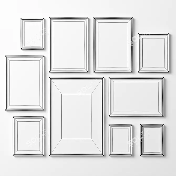 Multi Frame Collection - Variety Frames 3D model image 10