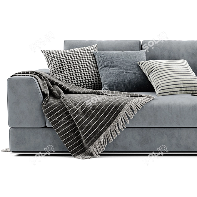 Italian My Way Sofa Set 3D model image 4