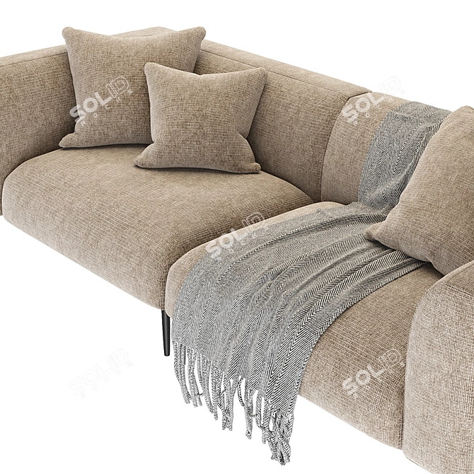 Eichholtz Firenze Fabric Sofa 3D model image 2