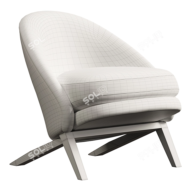 Tall Comfort T-Chair Furnishing 3D model image 2