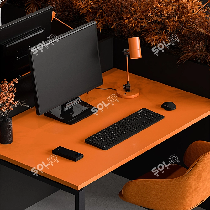 Workstation Essentials Collection 3D model image 2