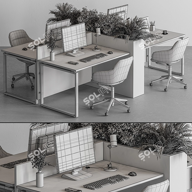 Workstation Essentials Collection 3D model image 6