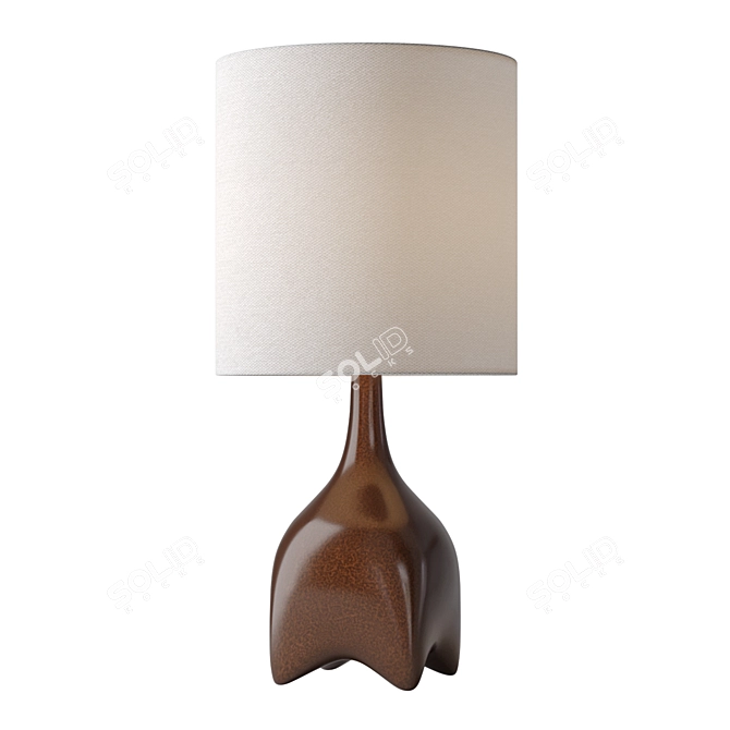 Modern Minimalist Table Lamp - Lighting Finale 3D model image 1