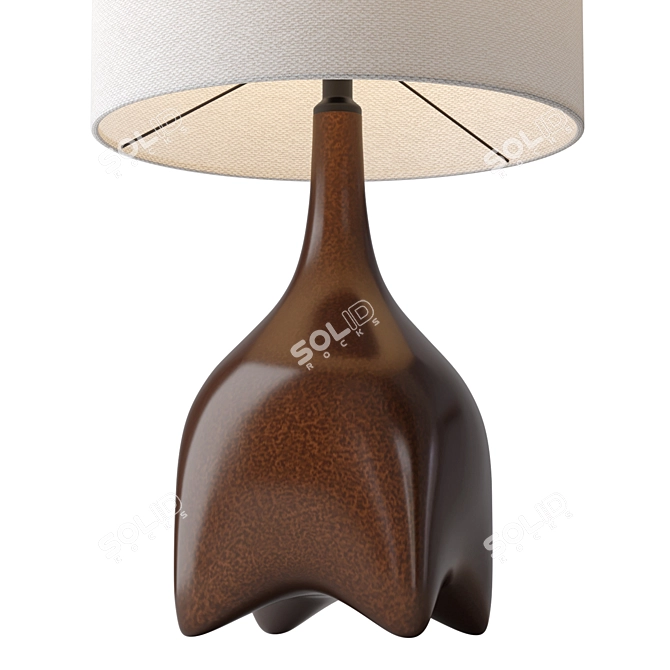 Modern Minimalist Table Lamp - Lighting Finale 3D model image 2