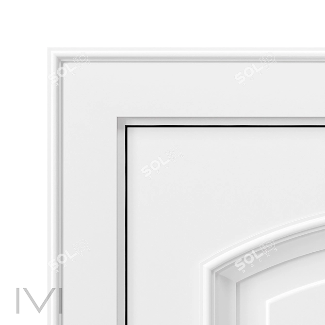 Vienna Series Interior Doors 3D model image 2