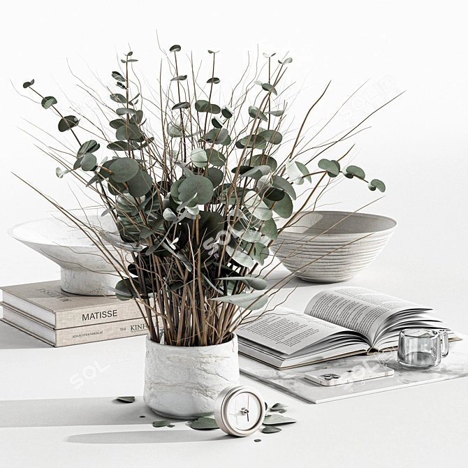 Decorative Mini Set Varieties 3D model image 3