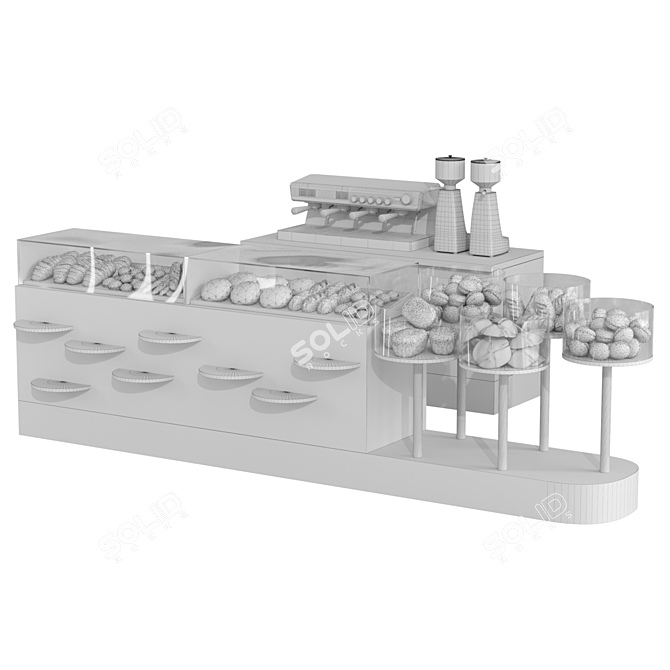 Bread and Pastries 3D Models 3D model image 2